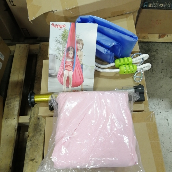 Children Funny Hanging Swing Seat Indoor and Outdoor Hammock Toy for Kids - Picture 7 of 7